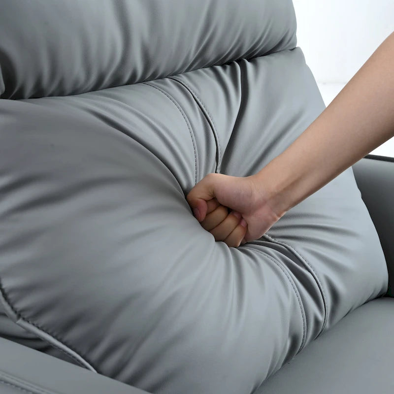 Fauteuil inclinable pivotant et berçant Power 270 avec ports USB, petits fauteuils inclinables électriques en PU pour petits espaces