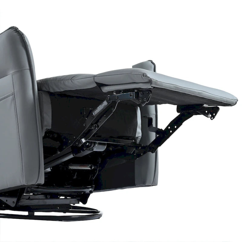 Fauteuil inclinable pivotant et berçant Power 270 avec ports USB, petits fauteuils inclinables électriques en PU pour petits espaces
