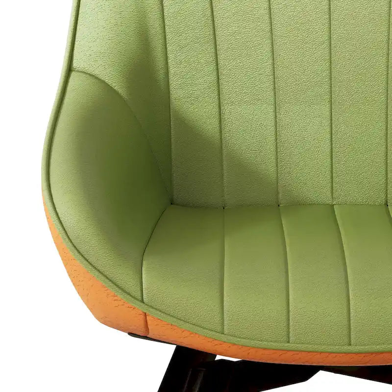 Lot de 2 chaises de salle à manger avec pieds en métal