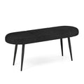 Banc d'entrée rembourré avec siège coussiné et robuste