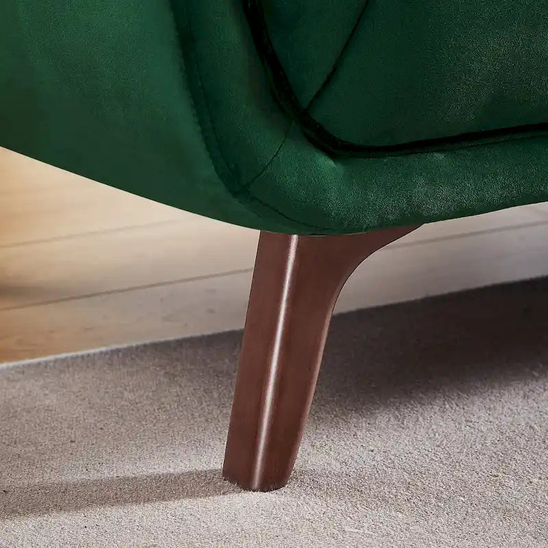 Canapé de salon moderne Chesterfield en velours