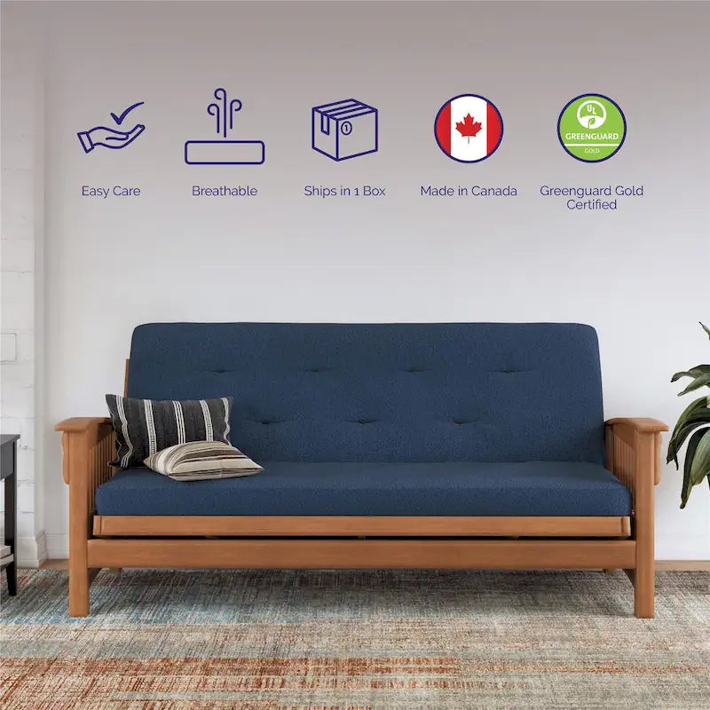Matelas de futon à ressorts Bonnell de 6 pouces