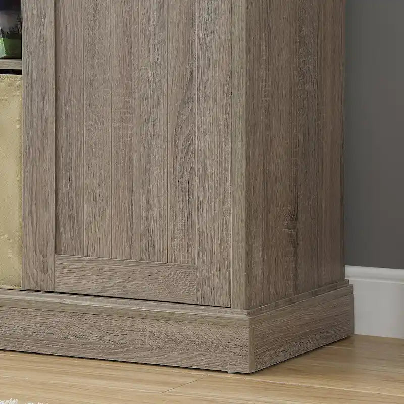 Meuble TV console de ferme de 60 pouces pour téléviseurs jusqu'à 64 pouces