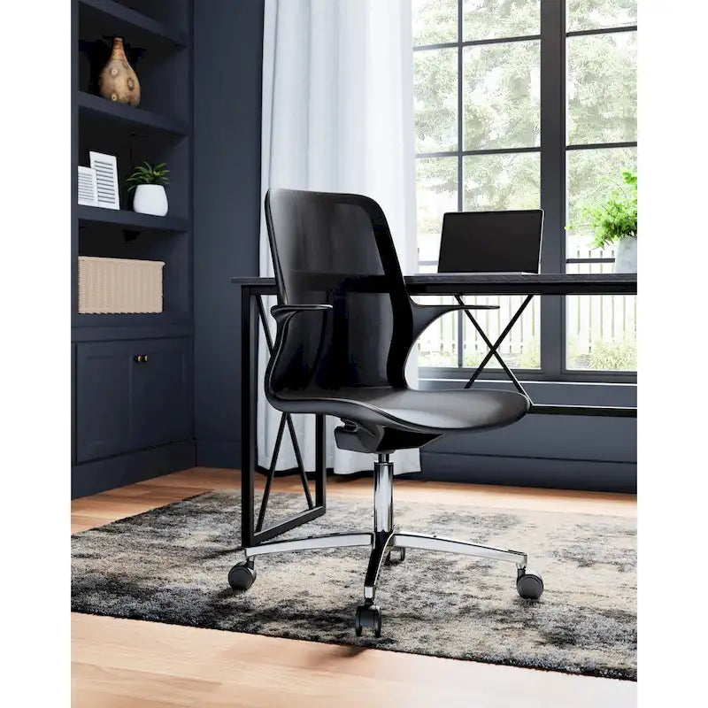 Bureau d'ordinateur à lattes pliant
