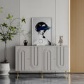Buffet de cuisine moderne avec armoire de rangement