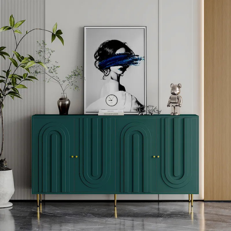Buffet de cuisine moderne avec armoire de rangement
