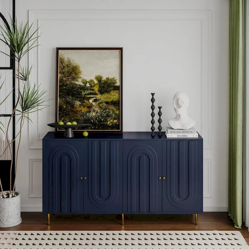 Buffet de cuisine moderne avec armoire de rangement