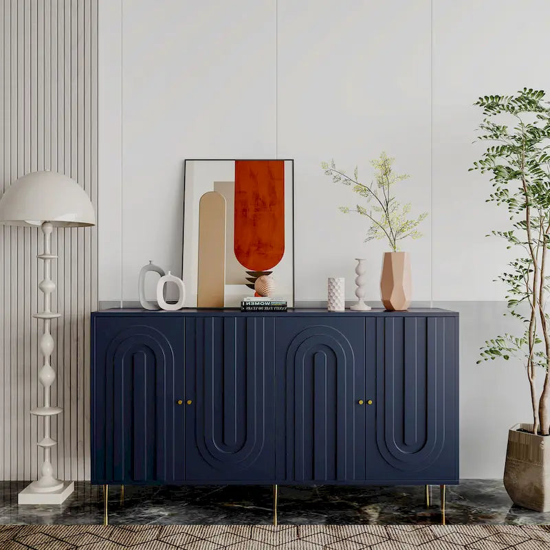 Buffet de cuisine moderne avec armoire de rangement