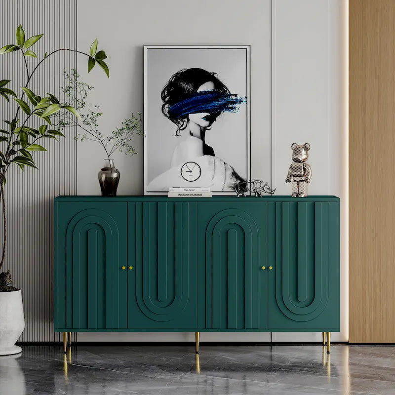 Buffet de cuisine moderne avec armoire de rangement