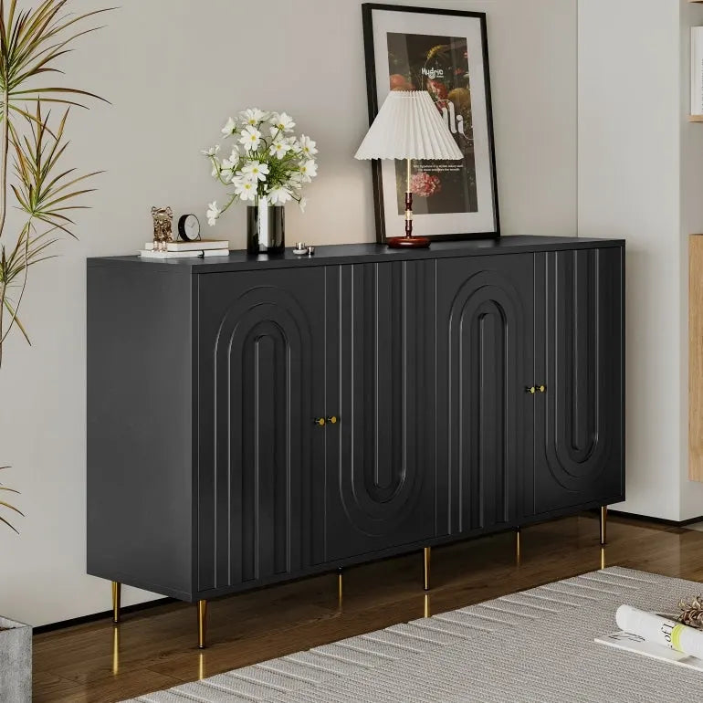 Buffet de cuisine moderne avec armoire de rangement