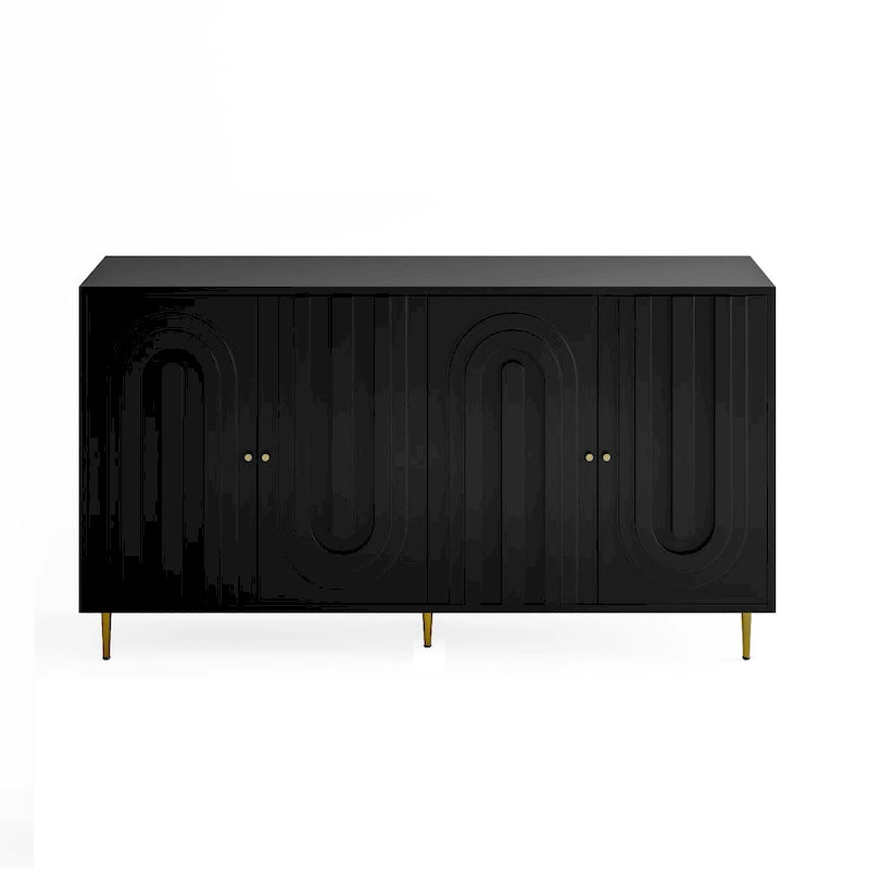 Buffet de cuisine moderne avec armoire de rangement