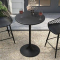 Table de bistrot 24, hauteur comptoir, résistante aux intempéries, intérieur/extérieur