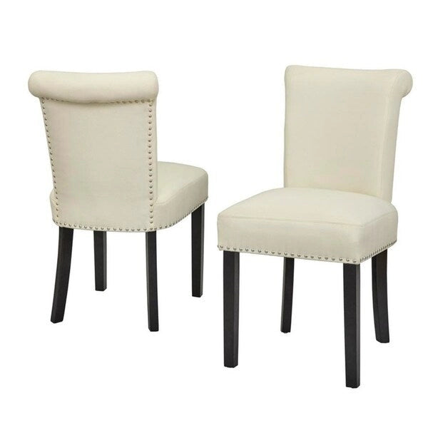 Chaise de salle à manger Parsons à clous (lot de 2)