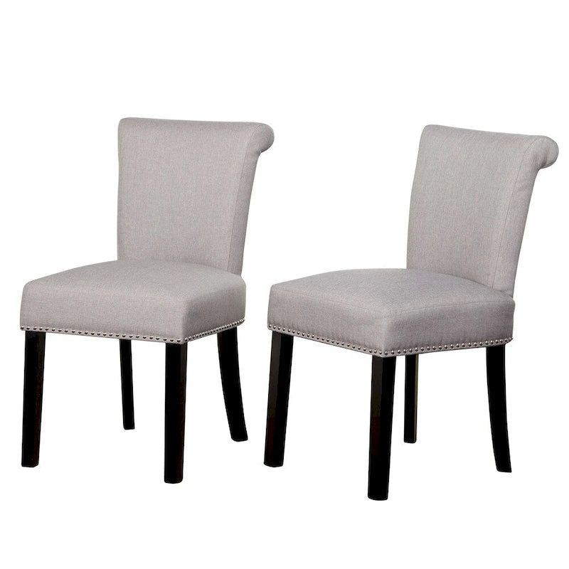 Chaise de salle à manger Parsons à clous (lot de 2)