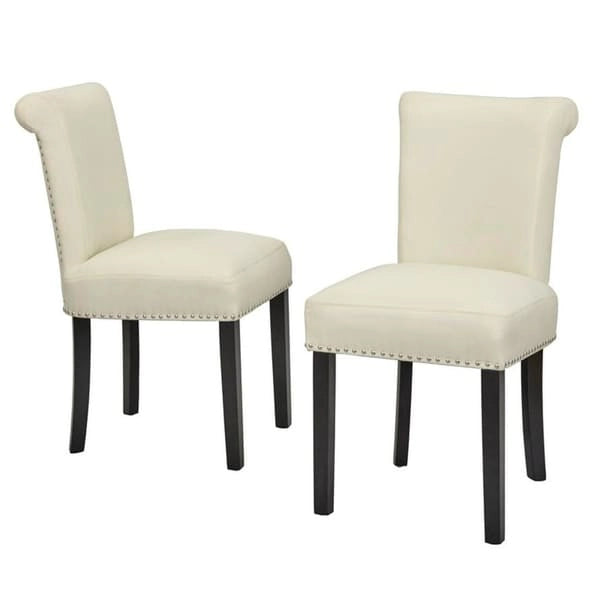 Chaise de salle à manger Parsons à clous (lot de 2)