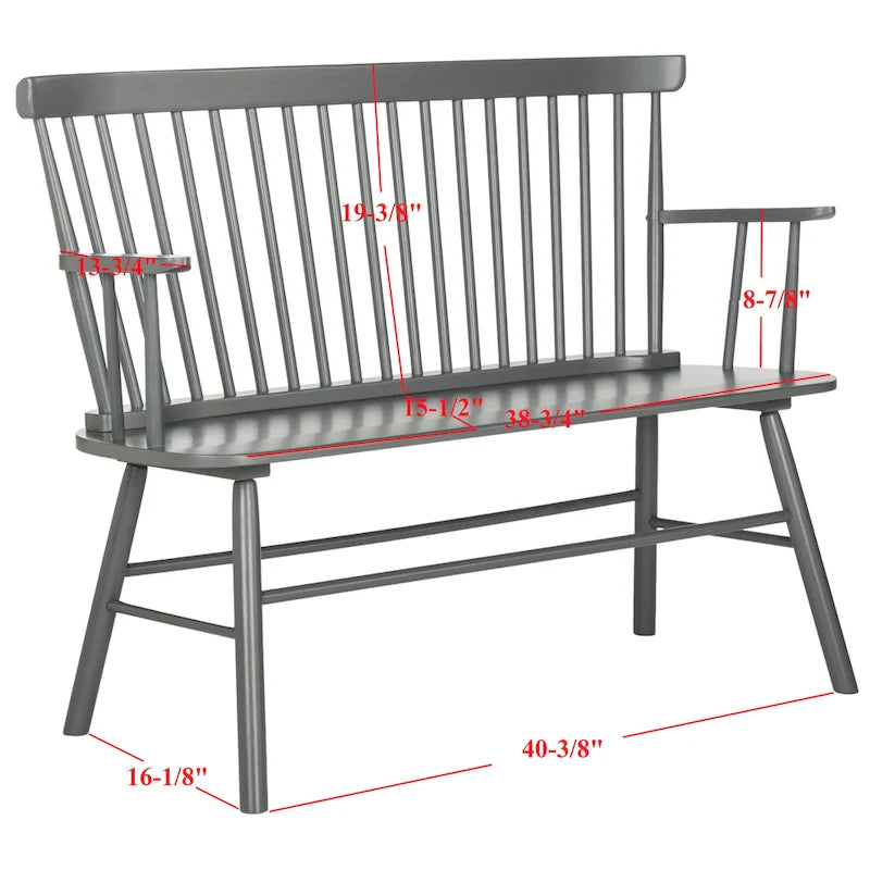 Canapé Spindleback - 48 x 22,4 x 36 - 48L x 22P x 36H