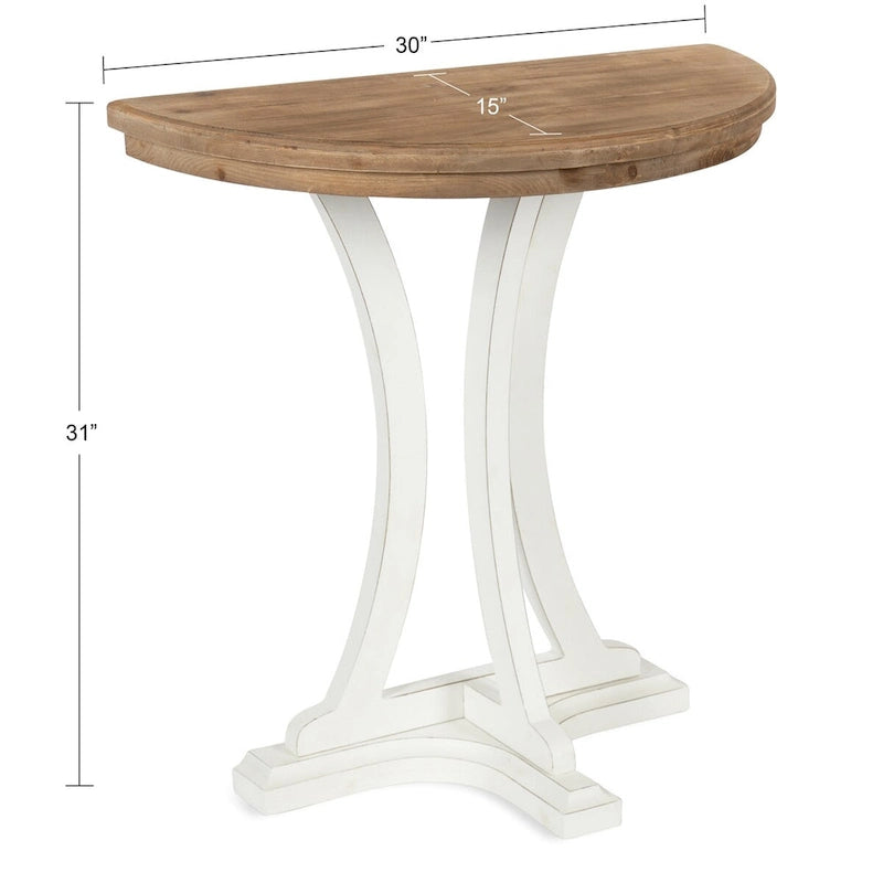 Console en bois - 30x15x31