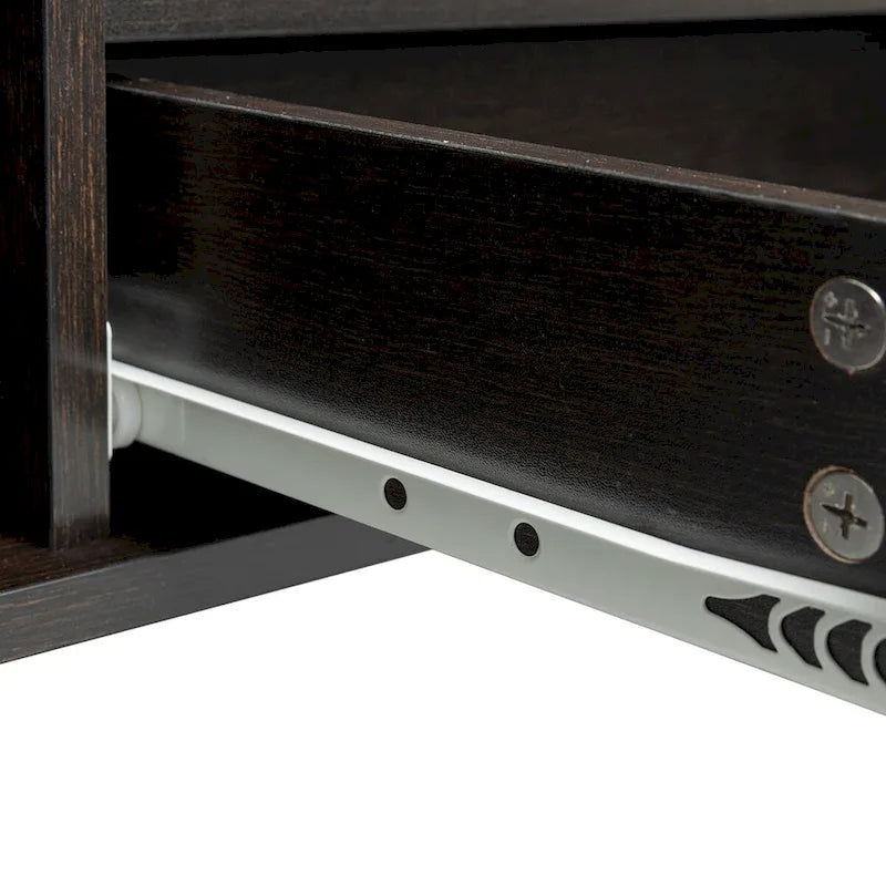 Meuble TV, meuble de divertissement avec lumières LED télécommandées